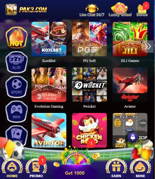 PAK3 game